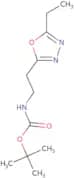 tert-Butyl N-[2-(5-ethyl-1,3,4-oxadiazol-2-yl)ethyl]carbamate