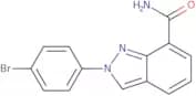 2-(4-Bromophenyl)-2H-indazole-7-carboxamide