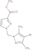 1-(4-Bromo-3,5-dimethyl-pyrazol-1-ylmethyl)-1 H -pyrazole-3-carboxylic acid methyl ester