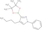 4-Butyl-1-phenyl-3-(4,4,5,5-tetramethyl-1,3,2-dioxaborolan-2-yl)-1H-pyrazole