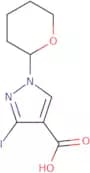 3-Iodo-1-(tetrahydro-pyran-2-yl)-1H-pyrazole-4-carboxylic acid