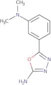 5-[3-(Dimethylamino)phenyl]-1,3,4-oxadiazol-2-amine
