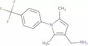 ((2,5-Dimethyl-1-[4-(trifluoromethyl)phenyl]-1H-pyrrol-3-yl)methyl)amine