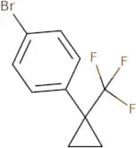 1-Bromo-4-(1-trifluoromethyl-cyclopropyl)-benzene