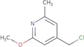 4-(Chloromethyl)-2-methoxy-6-methylpyridine