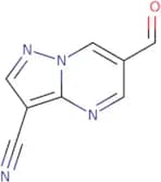 6-Formylpyrazolo[1,5-a]pyrimidine-3-carbonitrile