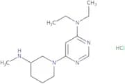 Diethyl-[6-(3-methylamino-piperidin-1-yl)-pyrimidin-4-yl]-amine hydrochloride