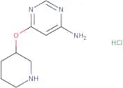 6-(Piperidin-3-yloxy)-pyrimidin-4-ylamine hydrochloride