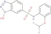 N-[2-(Difluoromethoxy)phenyl]-1-hydroxy-1H-1,2,3-benzotriazole-6-sulfonamide