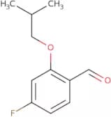 2-Iso-butoxy-4-fluorobenzaldehyde