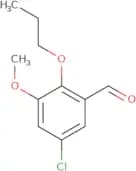 5-Chloro-3-methoxy-2-propoxybenzaldehyde