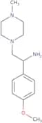 1-(4-Methoxyphenyl)-2-(4-methylpiperazin-1-yl)ethan-1-amine