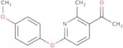 1-[6-(4-Methoxyphenoxy)-2-methylpyridin-3-yl]ethan-1-one