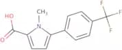 1-Methyl-5-[4-(trifluoromethyl)phenyl]pyrrole-2-carboxylic Acid