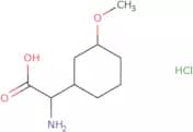 2-Amino-2-(3-methoxycyclohexyl)acetic acid hydrochloride