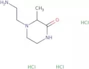 4-(2-Aminoethyl)-3-methylpiperazin-2-one trihydrochloride