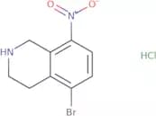 5-Bromo-8-nitro-1,2,3,4-tetrahydroisoquinoline hydrochloride