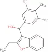 (3,5-Dibromo-4-methylphenyl)(2-ethyl-1-benzofuran-3-yl)methanol