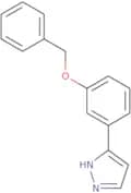 3-[3-(Benzyloxy)phenyl]-1H-pyrazole