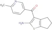 3-(6-Methylpyridine-3-carbonyl)-4H,5H,6H-cyclopenta[b]thiophen-2-amine