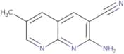 2-Amino-6-methyl-1,8-naphthyridine-3-carbonitrile