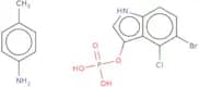 5-Bromo-4-chloro-3-indoxyl phosphate p-toluidine, micronized