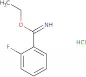 Ethyl 2-fluorobenzene-1-carboximidate hydrochloride