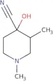4-Hydroxy-1,3-dimethyl-4-piperidinecarbonitrile