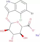 5-Bromo-4-chloro-3-indolyl b-D-glucuronide sodium salt trihydrate