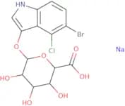 5-Bromo-4-chloro-3-indoxyl-β-D-glucuronic acid sodium salt anhydrous