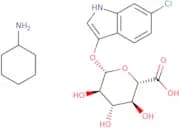6-Chloro-3-indolyl b-D-glucuronide cyclohexylammonium salt