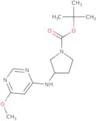 (S)-3-(6-Methoxy-pyrimidin-4-ylamino)-pyrrolidine-1-carboxylic acid tert-butyl ester