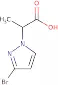 2-(3-Bromo-1H-pyrazol-1-yl)propanoic acid