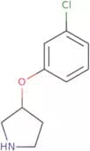 (3R)-3-(3-Chlorophenoxy)pyrrolidine