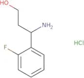 3-Amino-3-(2-fluorophenyl)propan-1-ol hydrochloride