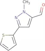 1-Methyl-3-thien-2-yl-1H-pyrazole-5-carbaldehyde