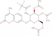4-Methylumbelliferyl 3,4,6-tri-O-acetyl-2-deoxy-2-trifluoroacetamido-a-D-glucopyranoside