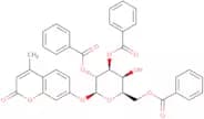 4-Methylumbelliferyl 2,3,6-tri-O-benzoyl-b-D-galactopyranoside