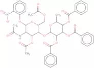 2-Nitrophenyl 2-acetamido-3,6-di-O-acetyl-4-O-[2-O-(2,3,4-tri-O-benzoyl-a-L-fucopyranosyl)]-2-deox…