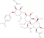 4-Nitrophenyl O-(N-acetyl-a-neuraminosyl)-(2-3)-b-D-galactopyranosyl-(1-4)-2-acetamido-2-deoxy-b-D…