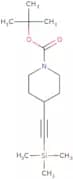 tert-butyl 4-trimethylsilyl)ethynyl)piperidine-1-carboxylate