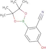5-Hydroxy-2-(tetramethyl-1,3,2-dioxaborolan-2-yl)benzonitrile
