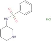 N-(Piperidin-3-yl)benzenesulfonamide hydrochloride