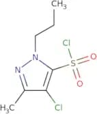 4-Chloro-3-methyl-1-propyl-1H-pyrazole-5-sulfonyl chloride