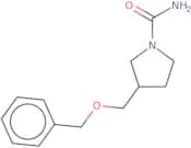 3-[(Benzyloxy)methyl]pyrrolidine-1-carboxamide