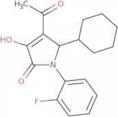 4-Acetyl-5-Cyclohexyl-1-(2-Fluorophenyl)-1,5-Dihydro-3-Hydroxy-2H-Pyrrol-2-One