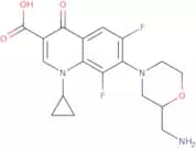 7-[2-(Aminomethyl)Morpholin-4-Yl]-1-Cyclopropyl-6,8-Difluoro-4-Oxoquinoline-3-Carboxylic Acid