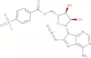 [(2R,3S,4R,5R)-5-(6-Amino-8-Azidopurin-9-Yl)-3,4-Dihydroxyoxolan-2-Yl]Methyl 4-Fluorosulfonylbenzo…