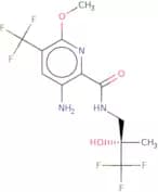 3-Amino-6-methoxy-N-[(2S)-3,3,3-trifluoro-2-hydroxy-2-methylpropyl]-5-(trifluoromethyl)-2-pyridine…