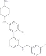 N2'-(trans-4-Aminocyclohexyl)-5'-chloro-N6-[(3-fluorophenyl)methyl]-[2,4'-bipyridine]-2',6-diamine